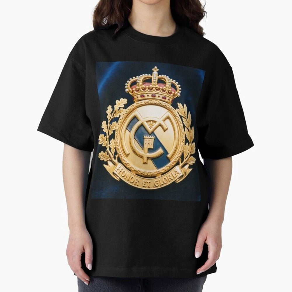 Madrid Honor y Gloria Oversized T-Shirt Celebrate Rivalries and Pride in the FIFA World Cup 2026 Group Stage Journey through Cristiano Ronaldo Highlights, France Pride, Supporter Pride, Iconic Celebrations, Legendary Names and Global Match Day
