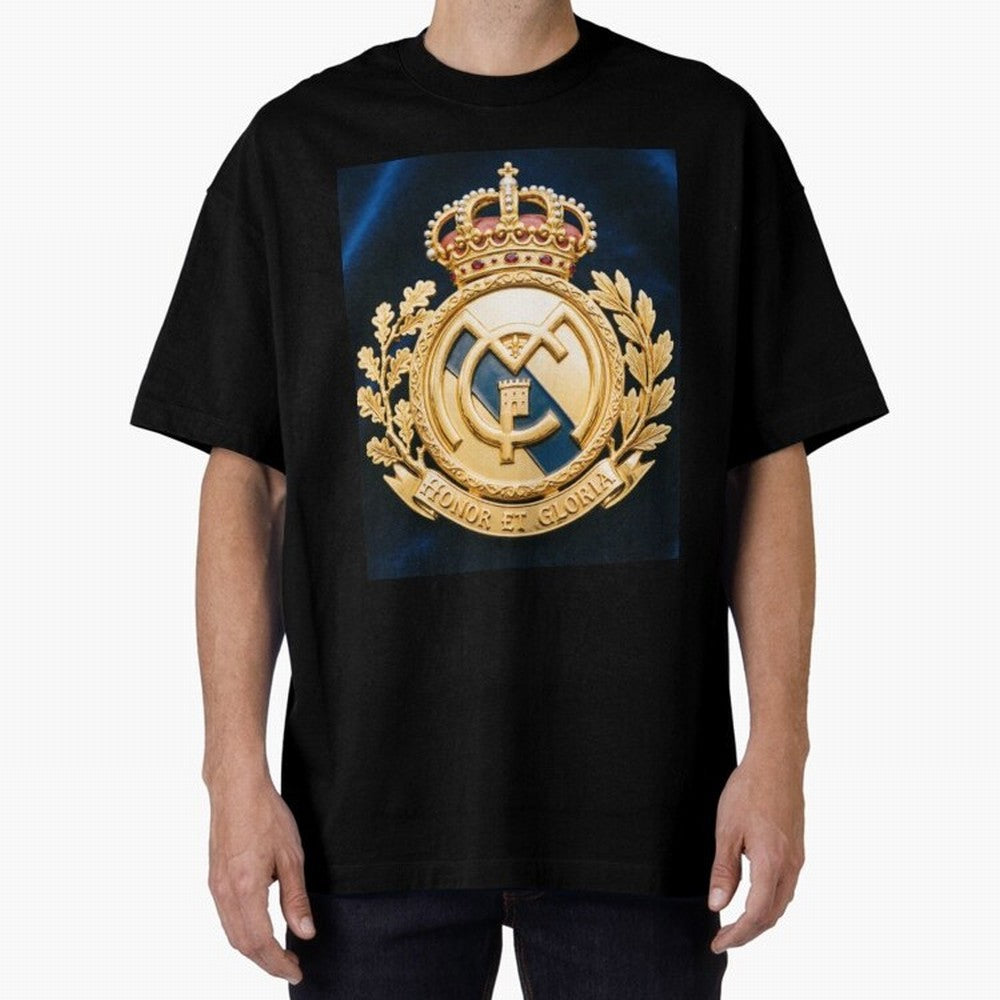Madrid Honor y Gloria Oversized T-Shirt Celebrate Rivalries and Pride in the FIFA World Cup 2026 Group Stage Journey through Cristiano Ronaldo Highlights, France Pride, Supporter Pride, Iconic Celebrations, Legendary Names and Global Match Day