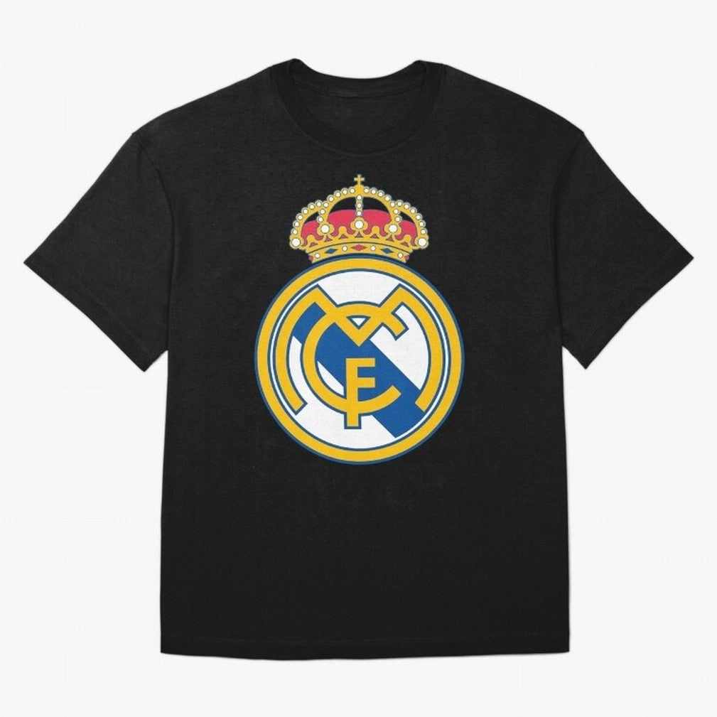 The Madrid Cf Logo Oversized T-Shirt Bring Match Day Fire to Match Day Hype around FIFA World Cup 2026 USA Canada Mexico, CR7 and Messi, Spain, Global Supporter Spirit, Legendary Goals, National Colors and Tournament Celebration; Made for