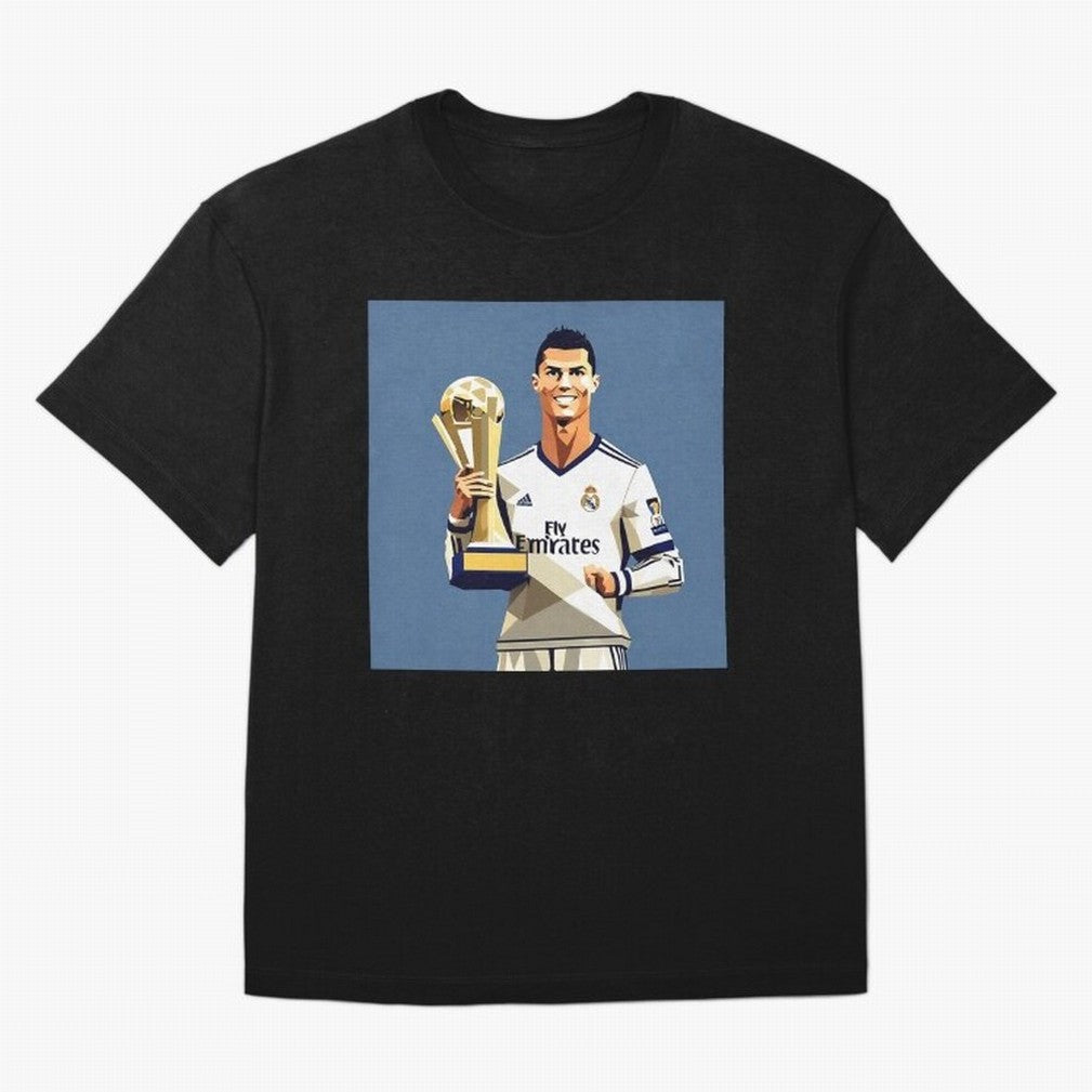 Cristiano Ronaldo Cr7 The Best Artwork Futbol Soccer Oversized T-Shirt Celebrate Classic Football Spirit in the FIFA World Cup 2026 USA Canada Mexico Journey through Neymar, Haaland and Cristiano Ronaldo Highlights, England and Germany Pride,