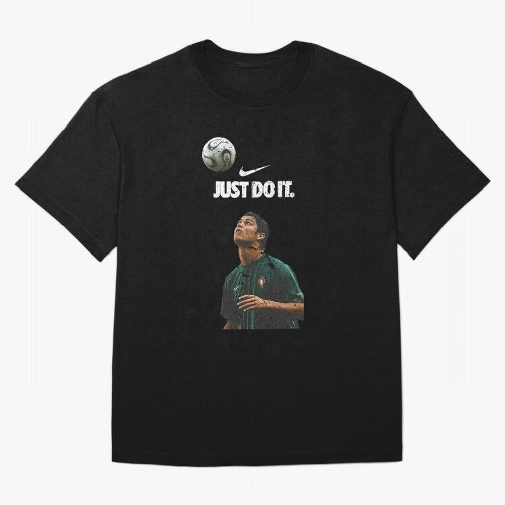 Cristiano Ronaldo Just Do It Oversized T-Shirt Celebrate Global Passion for the FIFA World Cup 2026 Journey through Messi, CR7 and Mbappe Highlights, England, France and Netherlands Pride, Global Supporter Spirit, Legendary Goals, National Colors