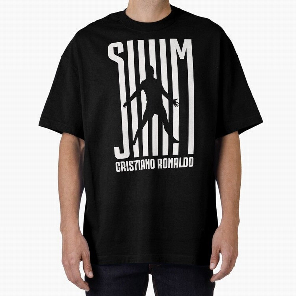 Cristiano Ronaldo - SIM Oversized T-Shirt Stand Proud for the FIFA World Cup 2026 Group Stage Journey through CR7 and Messi Highlights, Argentina and Brazil Pride, Football History, Final Match Energy, Crowd Noise and Once in a Lifetime Moments;