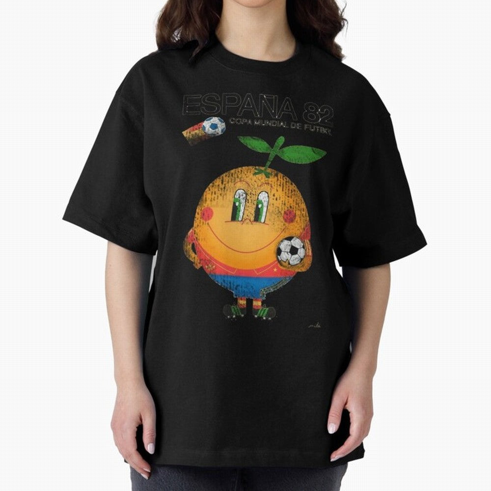 Espana 82 Oversized T-Shirt Celebrate Global Passion for FIFA World Cup 2026 Group Stage Made for Mbappe and Neymar, Argentina and Brazil Energy, Game Day Rituals, Football Legends, Country Pride and the Road to the Final; Created for Match Day