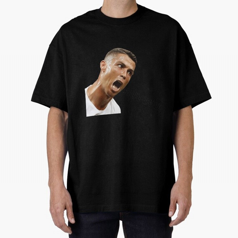 Cristiano Ronaldo Siuuu Oversized T-Shirt Unlock FIFA World Cup 2026 USA Canada Mexico Spirit, Centered on France, Cristiano Ronaldo, Worldwide Fan Energy, Dramatic Goals, Stadium Lights and Championship Celebrations; Perfect for Fans, Collectors,