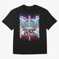 Real Madrid Oversized T-Shirt Join Supporters Worldwide for FIFA World Cup 2026 Group Stage Spirit, Celebrating England, France and Netherlands, CR7 and Messi, Champion Mindset, Group Stage Buzz, Knockout Tension and Passionate Fan Culture; Perfect