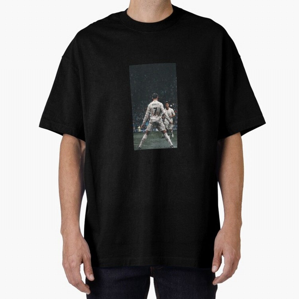 CR7 Oversized T-Shirt Discover Match Day Hype around FIFA World Cup 2026 USA Canada Mexico, Neymar, Germany, Soccer Culture, Superstar Moments, National Team Dreams and Competitive Fire; Ideal for Passionate Fans Who Love Underdog Stories,