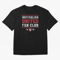 Australian United Fan Club Oversized T-Shirt Bring Stadium Energy to FIFA World Cup 2026 USA Canada Mexico Featuring Messi and Cristiano Ronaldo, Portugal Energy, Global Supporter Spirit, Legendary Goals, National Colors and Tournament Celebration;