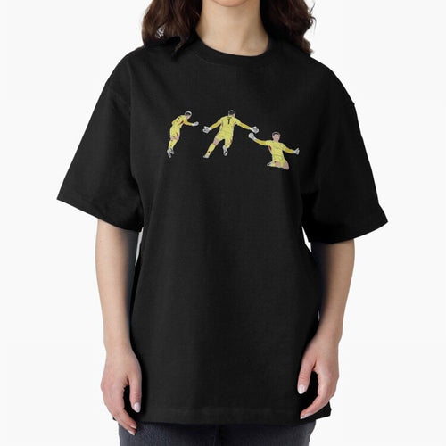 Anatoliy Trubin Last Minute Header Goal Celebration Oversized T-Shirt Showcase FIFA World Cup 2026 USA Canada Mexico Spirit, Centered on Germany, Mbappe and Neymar, Vintage Soccer Flavor, Modern Football Stars, National Flags and Final Night