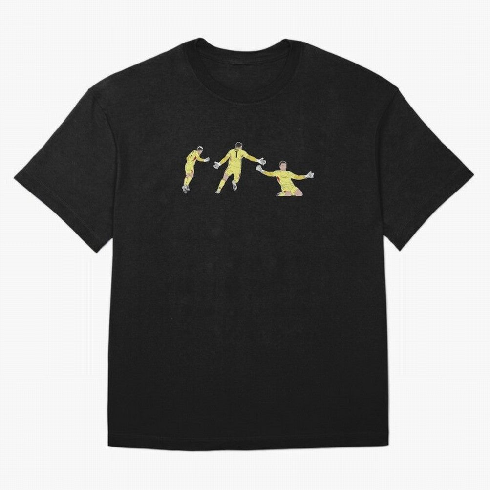 Anatoliy Trubin Last Minute Header Goal Celebration Oversized T-Shirt Showcase FIFA World Cup 2026 USA Canada Mexico Spirit, Centered on Germany, Mbappe and Neymar, Vintage Soccer Flavor, Modern Football Stars, National Flags and Final Night