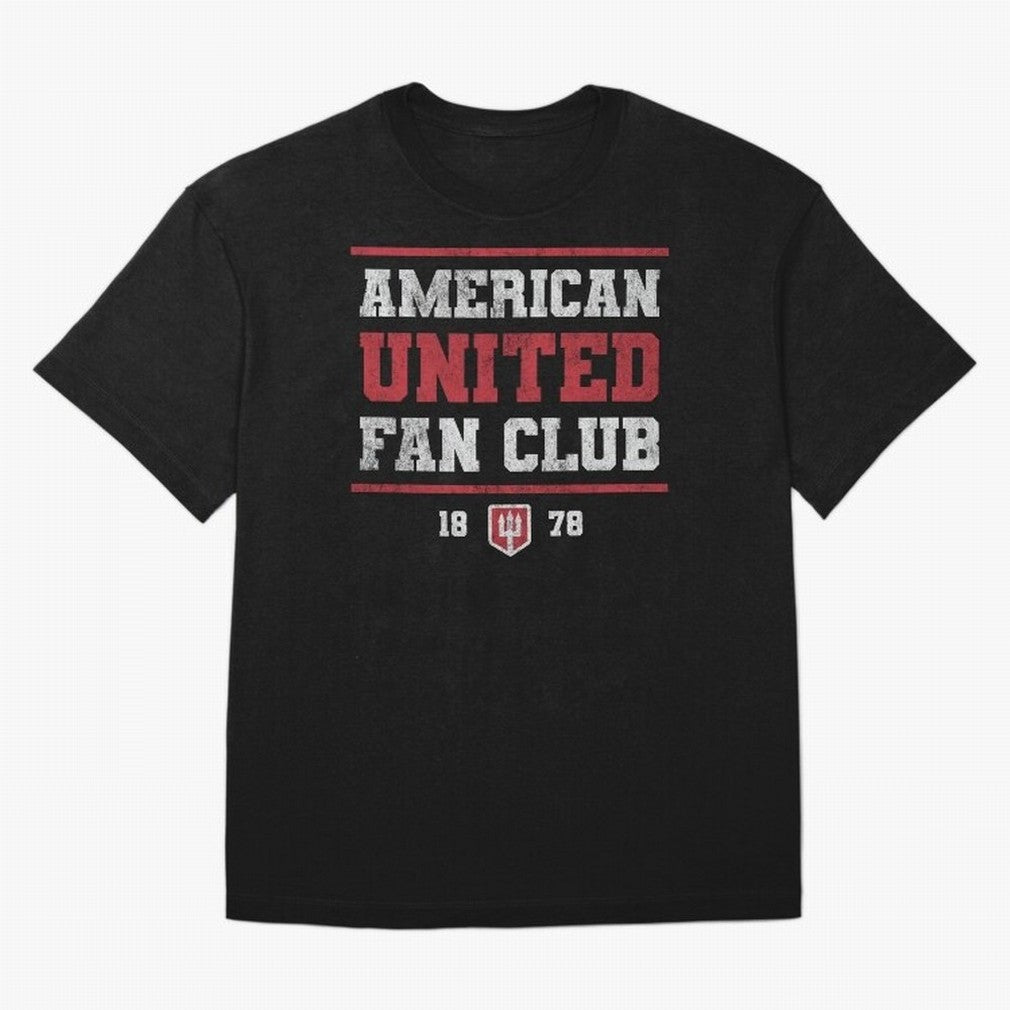 American United Fan Club Oversized T-Shirt Bring Match Day Fire to FIFA World Cup 2026 Group Stage for Fans of Messi and Argentina, Bringing Match Day Excitement, Supporter Culture, Golden Goals and Global Football Passion; Made for Collectors Who
