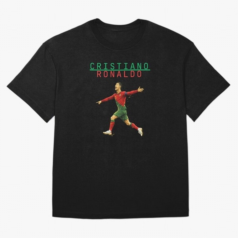 Ronaldo Oversized T-Shirt Live the Energy of FIFA World Cup 2026 Spirit, Celebrating Brazil, Portugal and Argentina, Neymar, Global Supporter Spirit, Legendary Goals, National Colors and Tournament Celebration; Made for Die Hard Supporters, Soccer