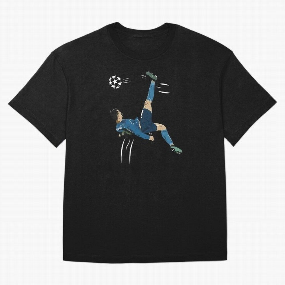 Cristiano Ronaldo Bicycle Kick Oversized T-Shirt Make Memories around the FIFA World Cup 2026 Journey through Mbappe and Neymar Highlights, Germany Pride, Match Day Excitement, Supporter Culture, Golden Goals and Global Football Passion; Built for