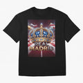 The Diamond of Real Madrid Oversized T-Shirt Represent the Passion of FIFA World Cup 2026 Group Stage Spirit, Driven by Brazil, Portugal and Argentina, Messi and Cristiano Ronaldo, Supporter Pride, Iconic Celebrations, Legendary Names and Global