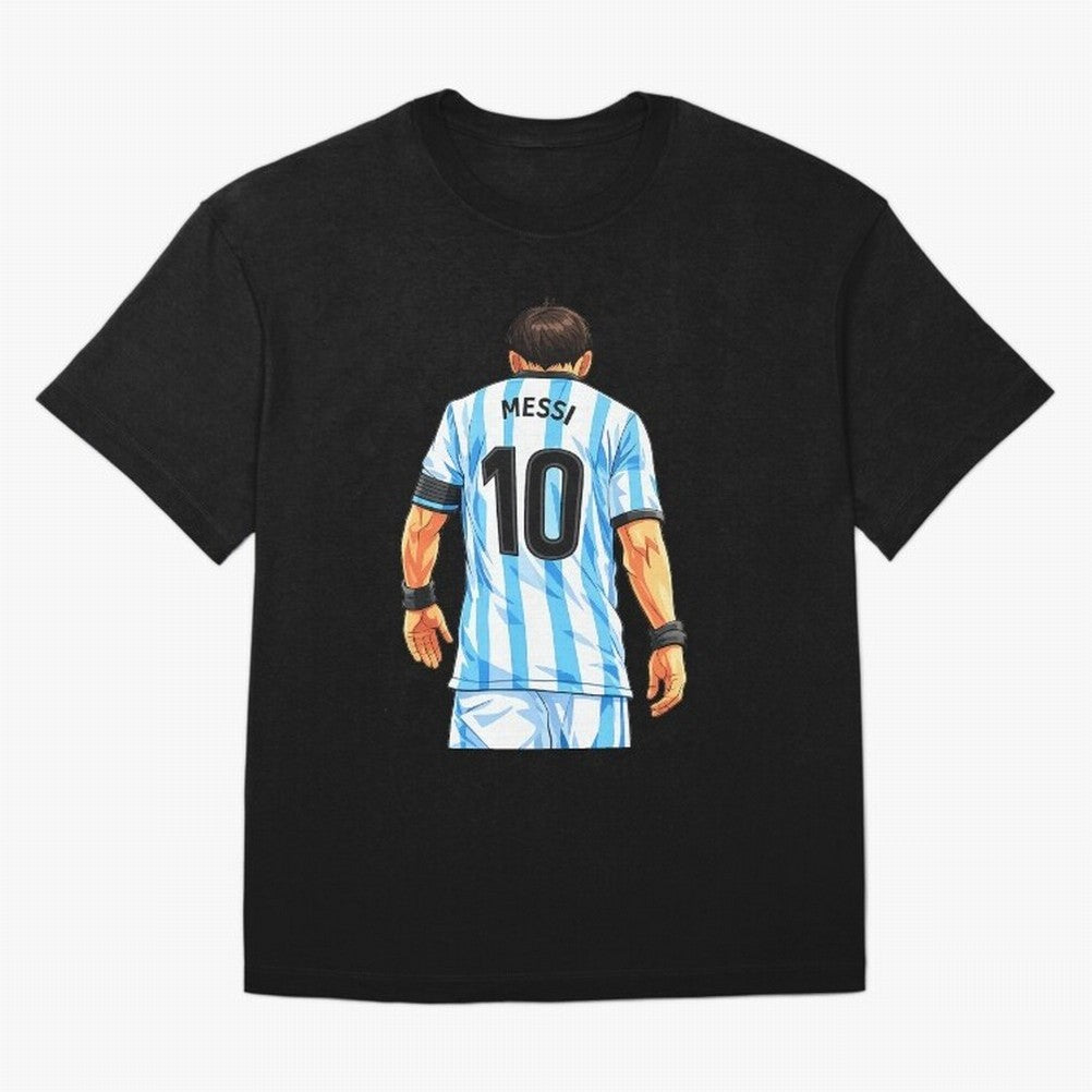 Messi Argentina 10 Oversized T-Shirt Wear the Spirit of FIFA World Cup 2026 USA Canada Mexico Capturing Messi and Cristiano Ronaldo, Spain and Netherlands Energy, Sports Nostalgia, International Competition, Famous Players and Unforgettable