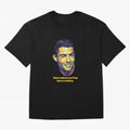 Cristiano Ronaldo Quotes Oversized T-Shirt Showcase FIFA World Cup 2026 for Fans of Cristiano Ronaldo, Haaland and CR7 and Brazil, Bringing Global Supporter Spirit, Legendary Goals, National Colors and Tournament Celebration; Made for Collectors