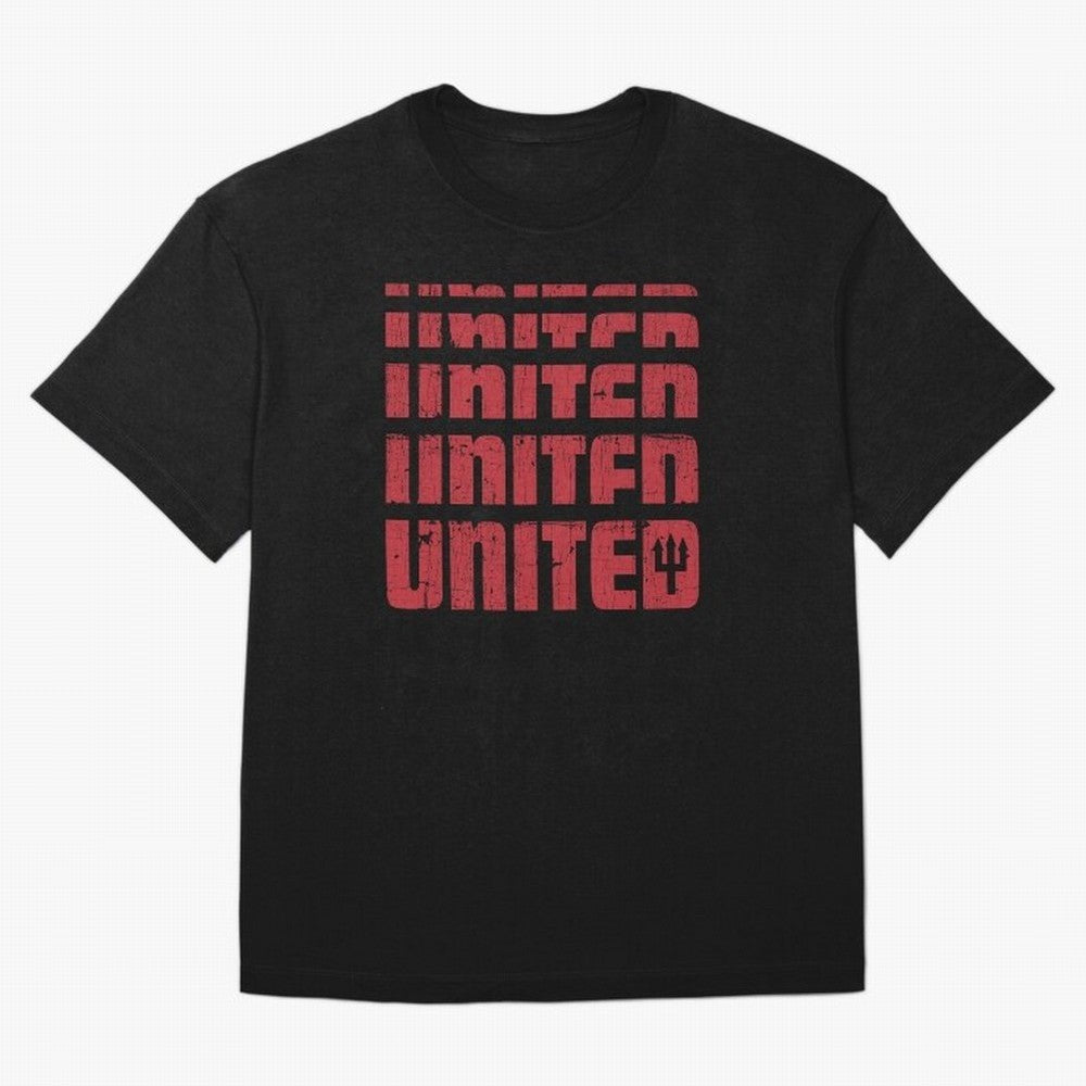 United United United Oversized T-Shirt Celebrate Football Heritage in FIFA World Cup 2026 Spirit, Celebrating Portugal, Messi, Neymar and Mbappe, Match Day Excitement, Supporter Culture, Golden Goals and Global Football Passion; Perfect for Fans,