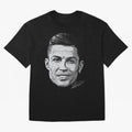 Cristiano Ronaldo Signed Oversized T-Shirt Celebrate Soccer Greatness during FIFA World Cup 2026 for Fans of Cristiano Ronaldo, Haaland and CR7 and Portugal, Bringing Supporter Pride, Iconic Celebrations, Legendary Names and Global Match Day