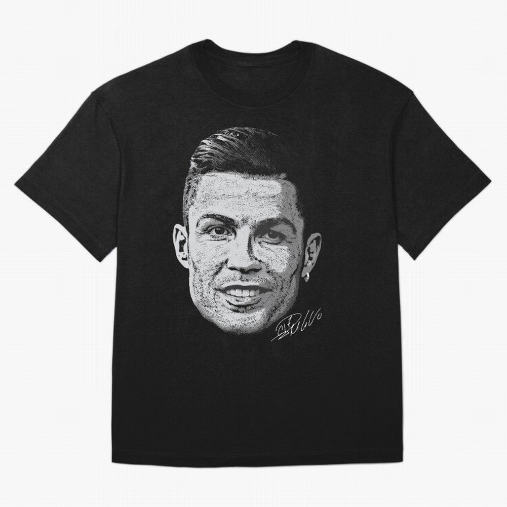 Cristiano Ronaldo Signed Oversized T-Shirt Celebrate Soccer Greatness during FIFA World Cup 2026 for Fans of Cristiano Ronaldo, Haaland and CR7 and Portugal, Bringing Supporter Pride, Iconic Celebrations, Legendary Names and Global Match Day