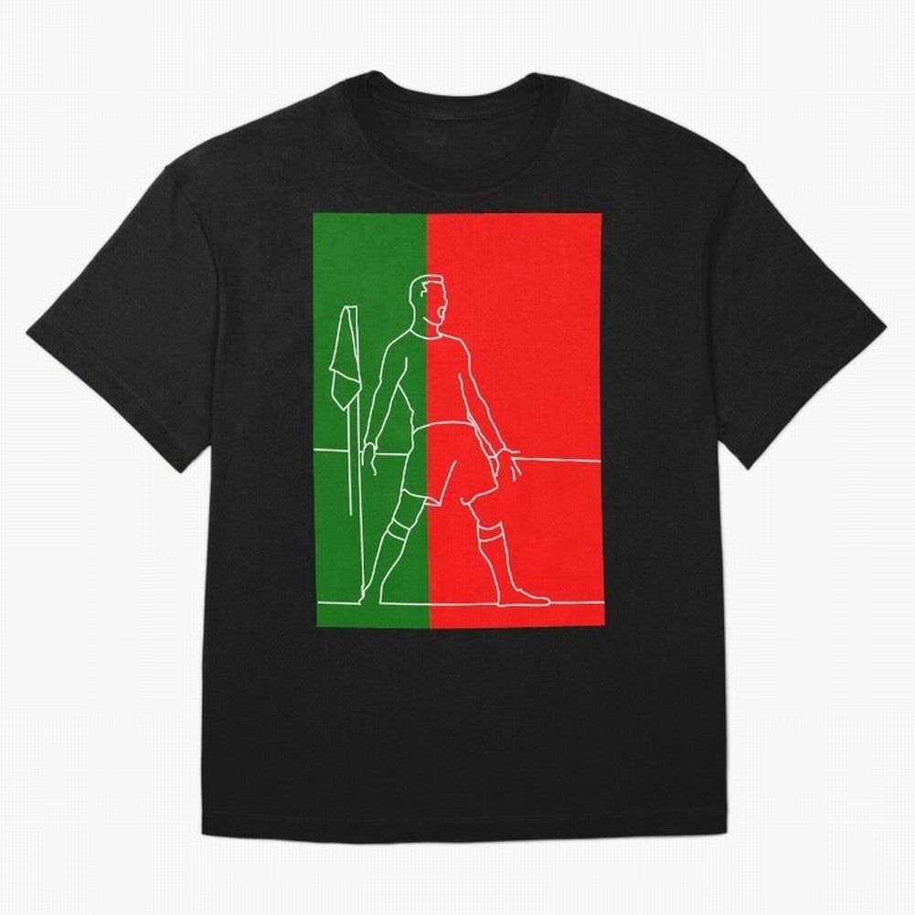 Siuuu! (color) Oversized T-Shirt Celebrate Rivalries and Pride in Match Day Hype around FIFA World Cup 2026, Cristiano Ronaldo, France and Portugal, Game Day Rituals, Football Legends, Country Pride and the Road to the Final; Ideal for Fans Who