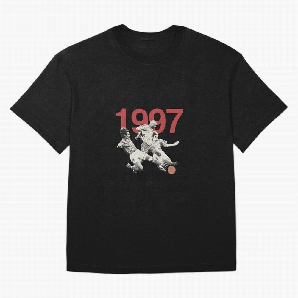 Ronaldo Maldini Cannavaro Tournoi de France 1997 Oversized T-Shirt Celebrate the Stars of FIFA World Cup 2026 Spirit, Built around Spain and Netherlands, Mbappe, Sports Nostalgia, International Competition, Famous Players and Unforgettable