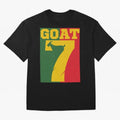World Cup 2026 The Goat CR 7 Portugal Oversized T-Shirt Relive the Noise and Pride of Global Football Passion for FIFA World Cup 2026 USA Canada Mexico, Driven by Messi and Cristiano Ronaldo, Portugal, Spain and Germany, Fan Favorite Moments,
