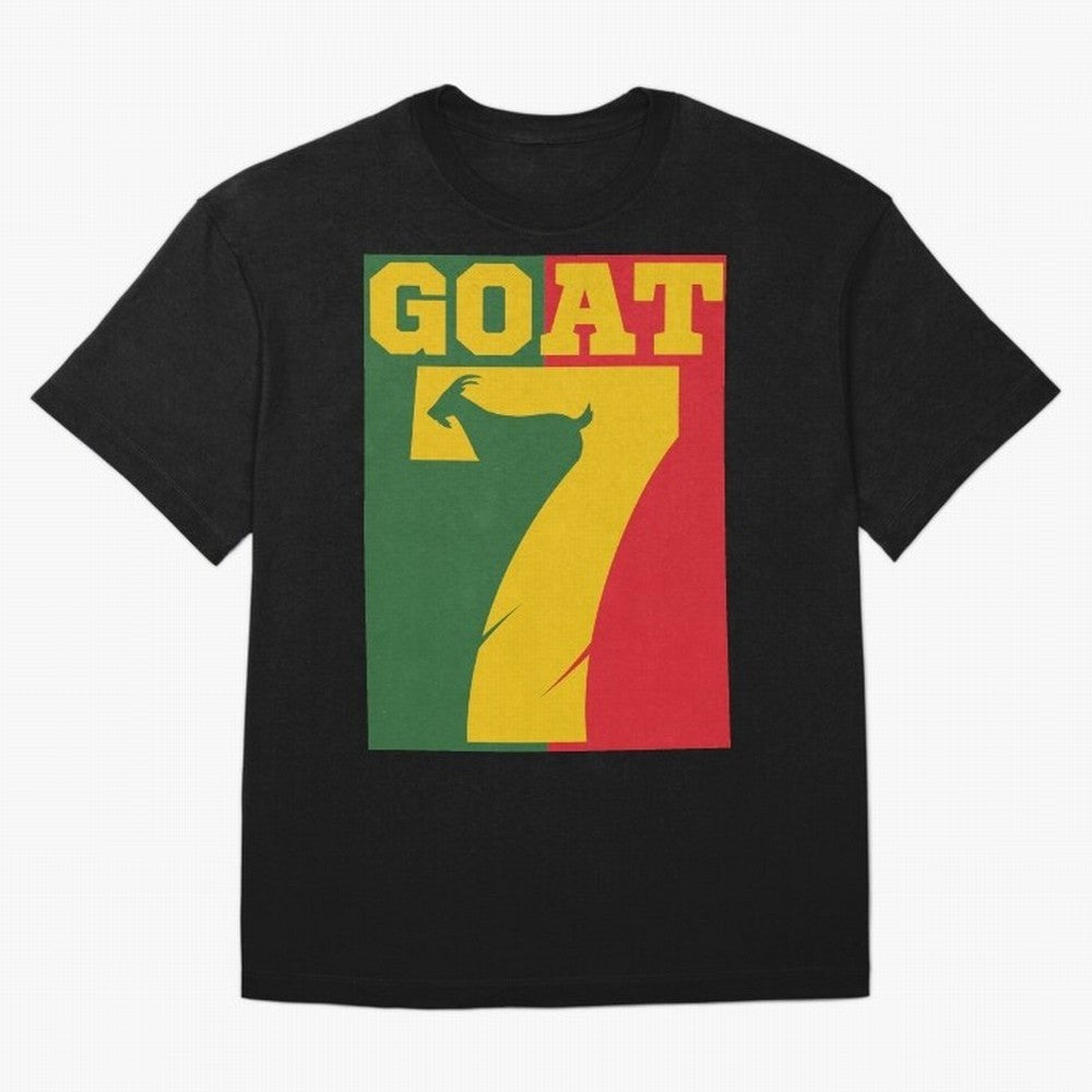 World Cup 2026 The Goat CR 7 Portugal Oversized T-Shirt Relive the Noise and Pride of Global Football Passion for FIFA World Cup 2026 USA Canada Mexico, Driven by Messi and Cristiano Ronaldo, Portugal, Spain and Germany, Fan Favorite Moments,