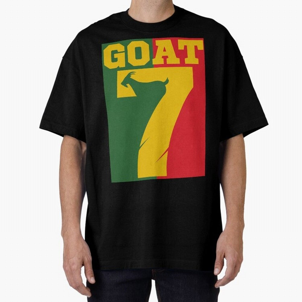 World Cup 2026 The Goat CR 7 Portugal Oversized T-Shirt Relive the Noise and Pride of Global Football Passion for FIFA World Cup 2026 USA Canada Mexico, Driven by Messi and Cristiano Ronaldo, Portugal, Spain and Germany, Fan Favorite Moments,