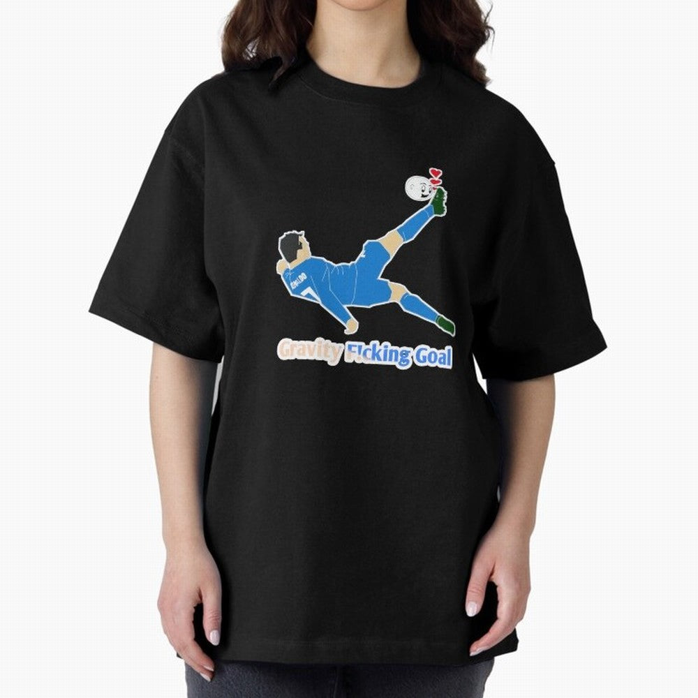 Cristiano Ronaldo Bicycle kick Oversized T-Shirt Celebrate Fan Favorites in the FIFA World Cup 2026 Group Stage Journey through Mbappe Highlights, France and Portugal Pride, Champion Mindset, Group Stage Buzz, Knockout Tension and Passionate Fan