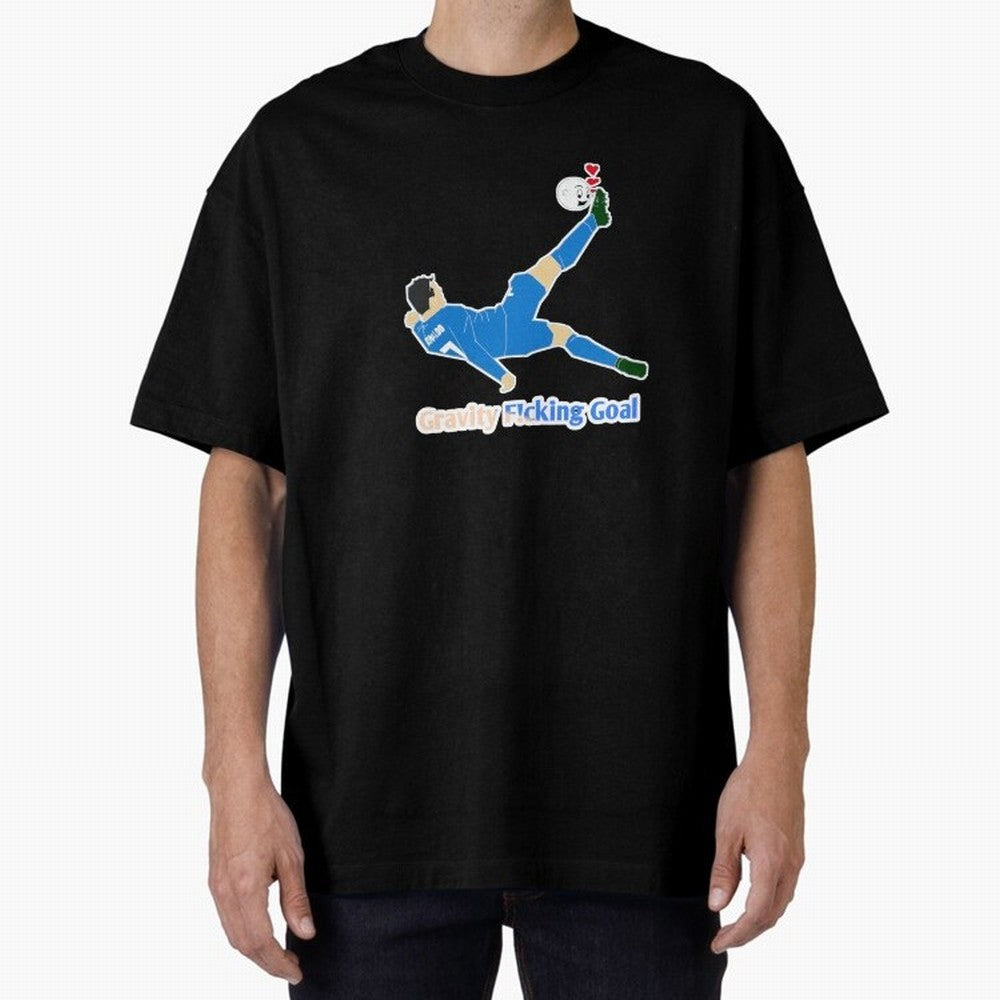 Cristiano Ronaldo Bicycle kick Oversized T-Shirt Celebrate Fan Favorites in the FIFA World Cup 2026 Group Stage Journey through Mbappe Highlights, France and Portugal Pride, Champion Mindset, Group Stage Buzz, Knockout Tension and Passionate Fan