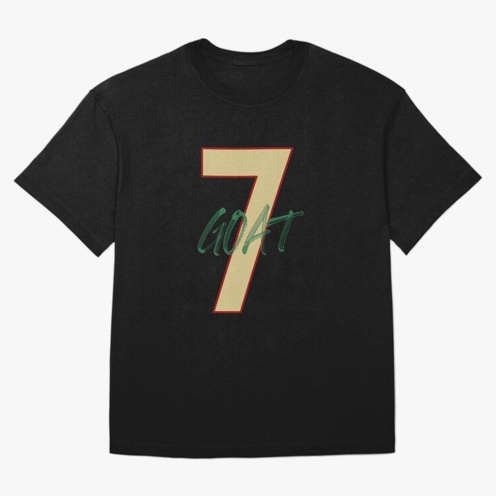 Cristiano Ronaldo 7 GOAT Football Legend Poster Art Oversized T-Shirt Stand Proud for FIFA World Cup 2026 Group Stage Highlighting Cristiano Ronaldo, Argentina, France and Brazil Energy, Soccer Culture, Superstar Moments, National Team Dreams and
