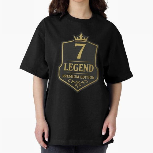7Legend Football Inspired Number 7 T-Shirt Oversized T-Shirt Bring Supporter Culture to FIFA World Cup 2026 USA Canada Mexico for Fans of Neymar and Spain, Bringing Football History, Final Match Energy, Crowd Noise and Once in a Lifetime Moments;