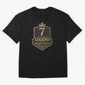 7Legend Football Inspired Number 7 T-Shirt Oversized T-Shirt Bring Supporter Culture to FIFA World Cup 2026 USA Canada Mexico for Fans of Neymar and Spain, Bringing Football History, Final Match Energy, Crowd Noise and Once in a Lifetime Moments;