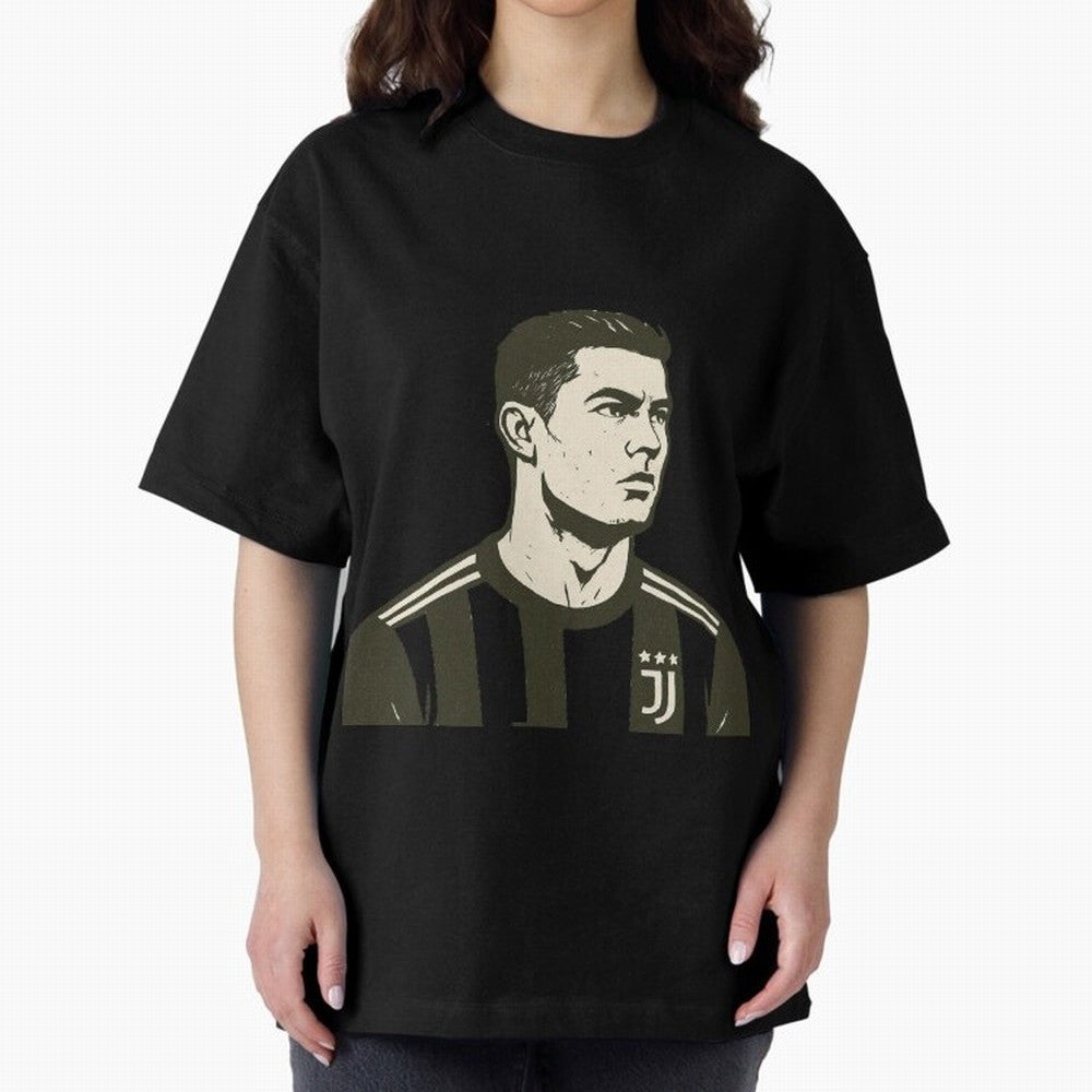 Cristiano Ronaldo Oversized T-Shirt Relive the Noise and Pride of FIFA World Cup 2026 Driven by Messi, CR7 and Mbappe, Germany Energy, Classic Soccer Heritage, Championship Pressure, Fan Loyalty and International Pride; Great for Supporters Who