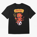 Manchester United The Red Devils Oversized T-Shirt Share Global Football Passion for FIFA World Cup 2026 USA Canada Mexico, Featuring Neymar, Netherlands, Football History, Final Match Energy, Crowd Noise and Once in a Lifetime Moments; Perfect for