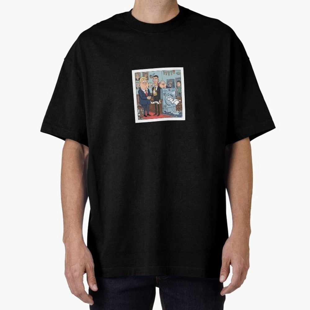 Ronaldo at White House Dinner Oversized T-Shirt Follow the Final Road of Match Day Hype around FIFA World Cup 2026 USA Canada Mexico, Messi, CR7 and Mbappe, Portugal, Soccer Culture, Superstar Moments, National Team Dreams and Competitive Fire;