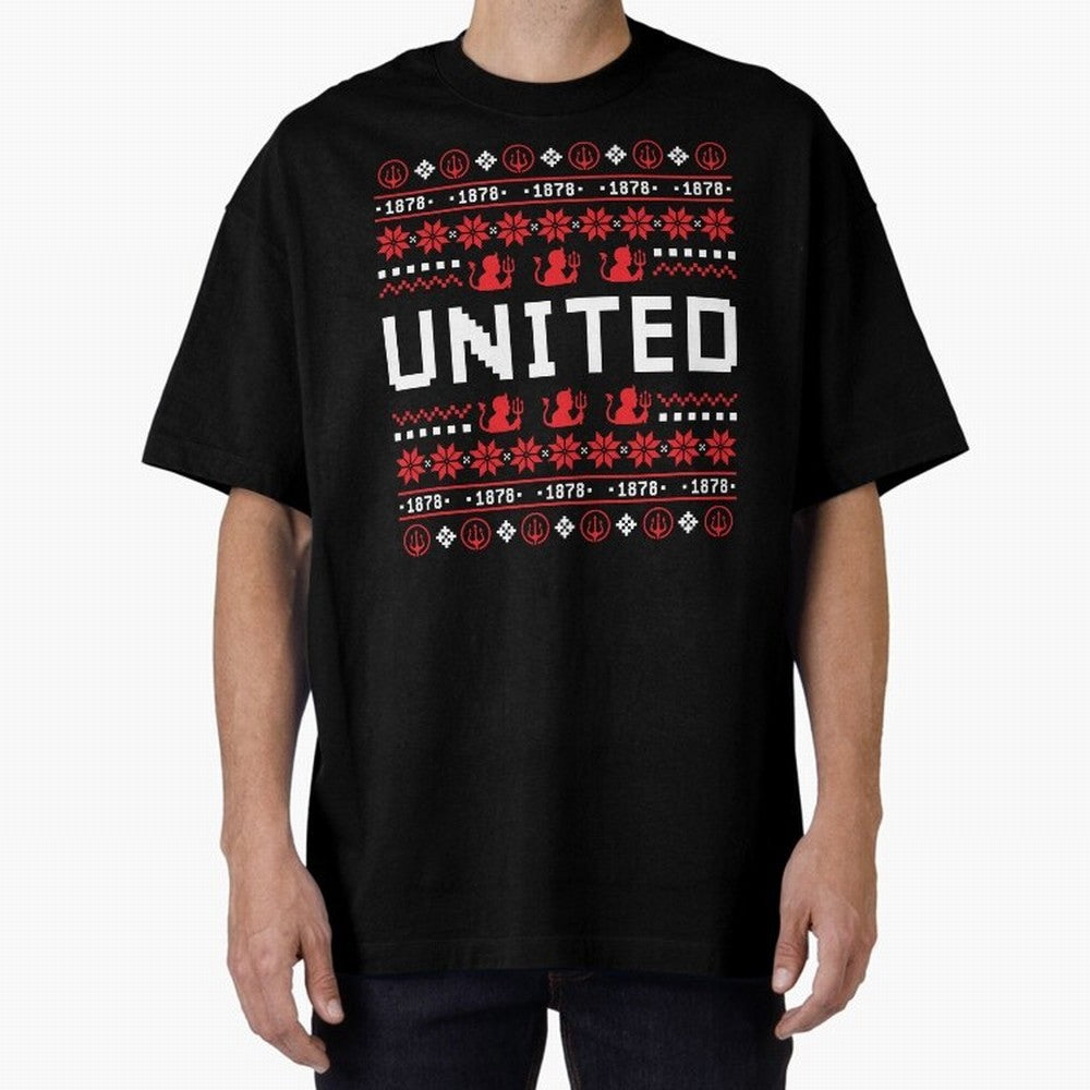 Manchester United Christmas Oversized T-Shirt Refresh FIFA World Cup 2026 Group Stage Featuring CR7 and Messi, France Energy, Classic Soccer Heritage, Championship Pressure, Fan Loyalty and International Pride; Made for Collectors Who Enjoy Iconic
