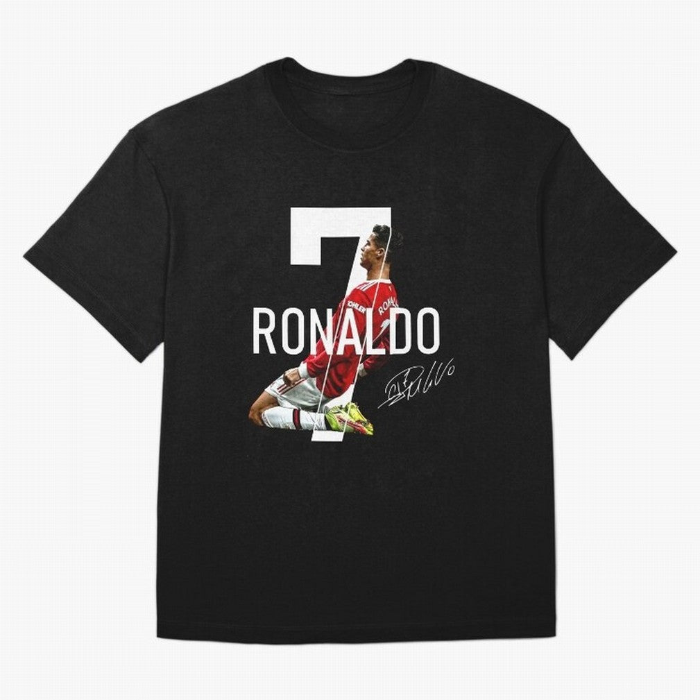 Cristiano Ronaldo - CR7 Oversized T-Shirt Create the FIFA World Cup 2026 Journey through Haaland Highlights, England and Germany Pride, Soccer Culture, Superstar Moments, National Team Dreams and Competitive Fire; Made for Die Hard Supporters,