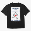 Tribute to Cristiano Ronaldo ¡ª 5 February Oversized T-Shirt Stand Out with Spirit from FIFA World Cup 2026 Group Stage for Fans of Cristiano Ronaldo, Haaland and CR7 and France and Portugal, Bringing Goal Celebration Energy, Supporter Heritage,