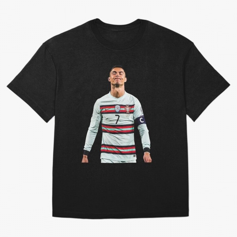 Cristiano Ronaldo Design Oversized T-Shirt Bring Supporter Culture to Global Football Passion for FIFA World Cup 2026, Celebrating Messi, Neymar and Mbappe, Portugal, Spain and Germany, Football Passion, Legendary Performances, Festival Vibes and