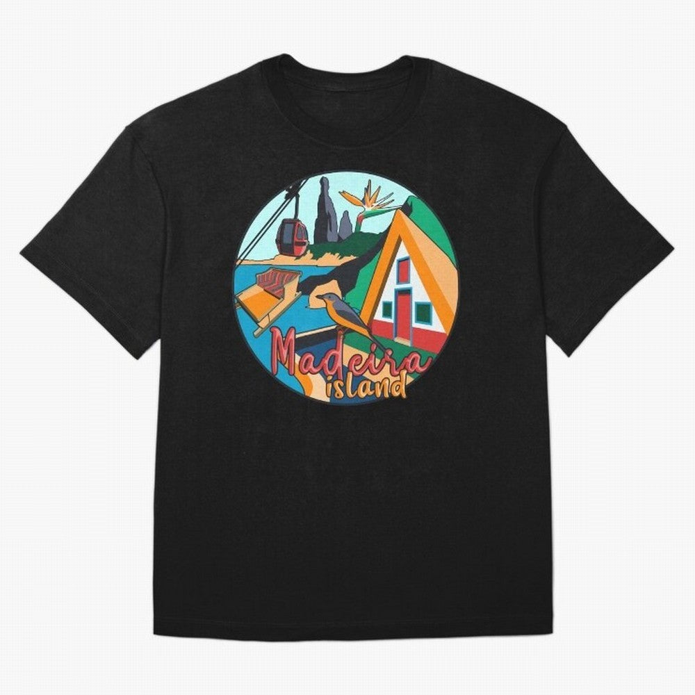 Madeira Island Oversized T-Shirt Bring Supporter Culture to FIFA World Cup 2026 Spirit, Celebrating England, France and Netherlands, Mbappe and Neymar, Match Day Excitement, Supporter Culture, Golden Goals and Global Football Passion; Made for