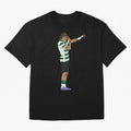 Ricardo Mangas Sporting Goal Celebration Minimalist Oversized T-Shirt Keep the Match Day Mood of Match Day Hype around FIFA World Cup 2026, Messi, Argentina, France and Brazil, Goal Celebration Energy, Supporter Heritage, Football Icons and
