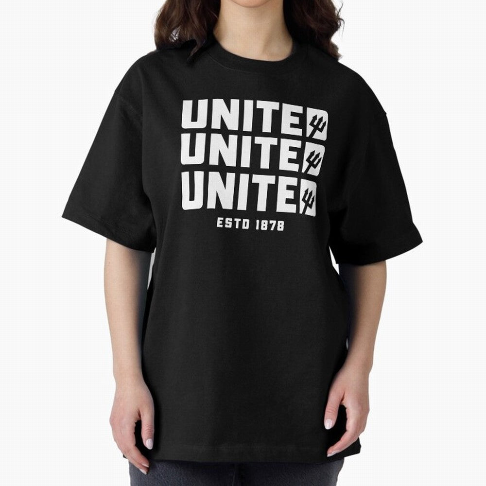 Manchester United United United Oversized T-Shirt Honor Football Greatness during Global Football Passion for FIFA World Cup 2026 Group Stage, Celebrating Neymar, Portugal, Champion Mindset, Group Stage Buzz, Knockout Tension and Passionate Fan