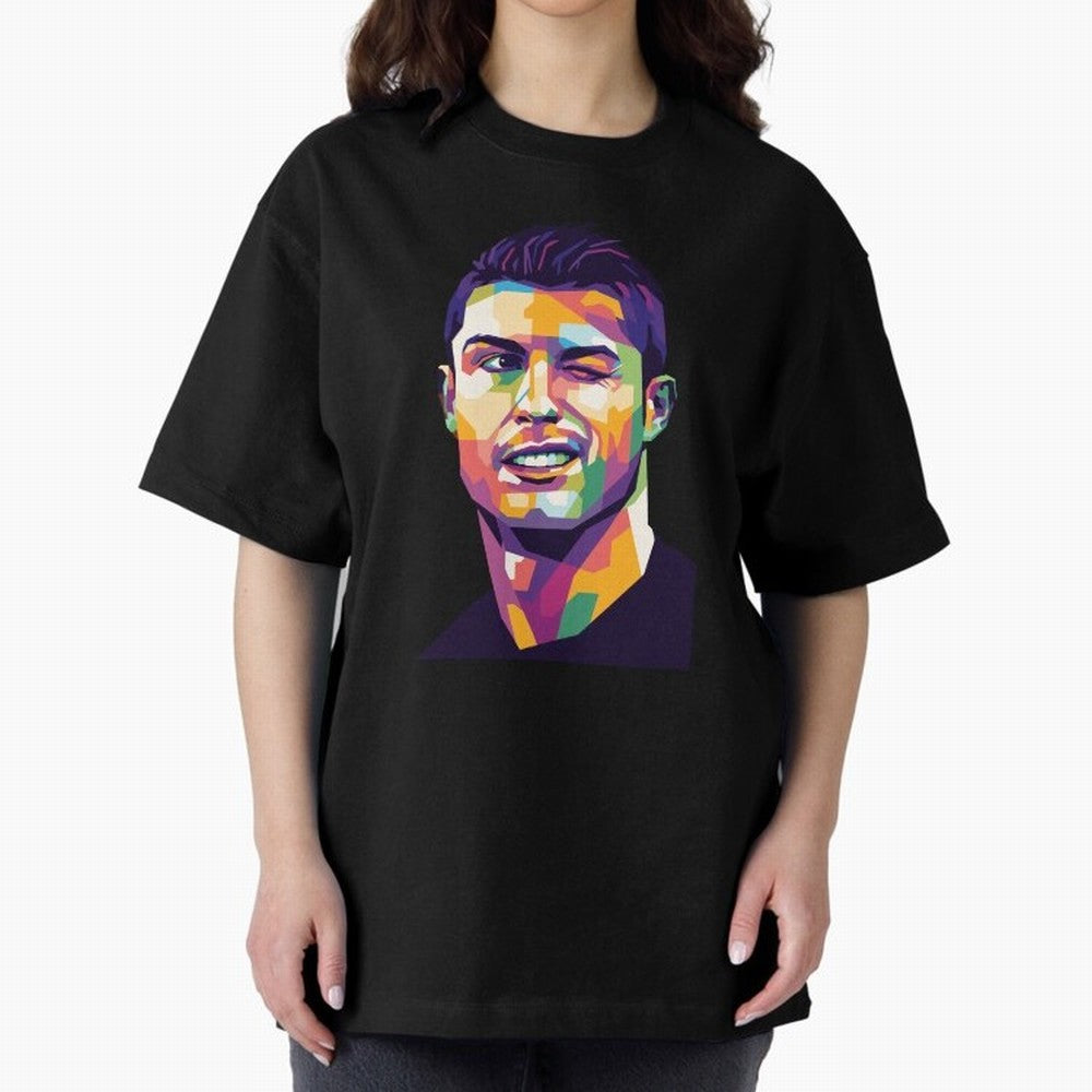 Cristiano Ronaldo Oversized T-Shirt Honor Champions and Dreams in FIFA World Cup 2026 Spirit, Built around England, France and Netherlands, CR7 and Messi, Stadium Chants, National Pride, Trophy Dreams and Unforgettable Football Memories; Perfect