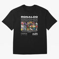 Cristiano Ronaldo CR7 Collage Oversized T-Shirt Embrace FIFA World Cup 2026 Group Stage with Cristiano Ronaldo, Haaland and CR7, Spain and Netherlands Energy, Soccer Culture, Superstar Moments, National Team Dreams and Competitive Fire; Great for