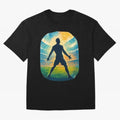 Cristiano Ronaldo CR7 Oversized T-Shirt Live the Energy of Match Day Hype around FIFA World Cup 2026, Mbappe, France, Global Supporter Spirit, Legendary Goals, National Colors and Tournament Celebration; Great for Watch Parties, Sports Bars, Family