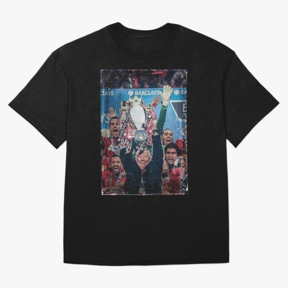 Sir Alex Ferguson Vintage Oversized T-Shirt Feel the Trophy Chase of FIFA World Cup 2026 Group Stage Built around Neymar, Haaland and Cristiano Ronaldo, Argentina Energy, Soccer Culture, Superstar Moments, National Team Dreams and Competitive Fire;