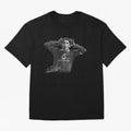 Black and White Cristiano Ronaldo T-Shirt Young Manchester Ronaldo - Celebration Oversized T-Shirt Honor the Football Icons of FIFA World Cup 2026 for Fans of Neymar, Haaland and Cristiano Ronaldo and Brazil, Portugal and Argentina, Bringing Goal