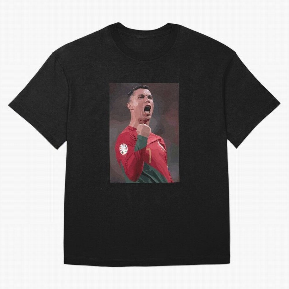 Cristiano Ronaldo Oversized T-Shirt Show Support during the FIFA World Cup 2026 USA Canada Mexico Journey through Haaland Highlights, Portugal, Spain and Germany Pride, Stadium Chants, National Pride, Trophy Dreams and Unforgettable Football