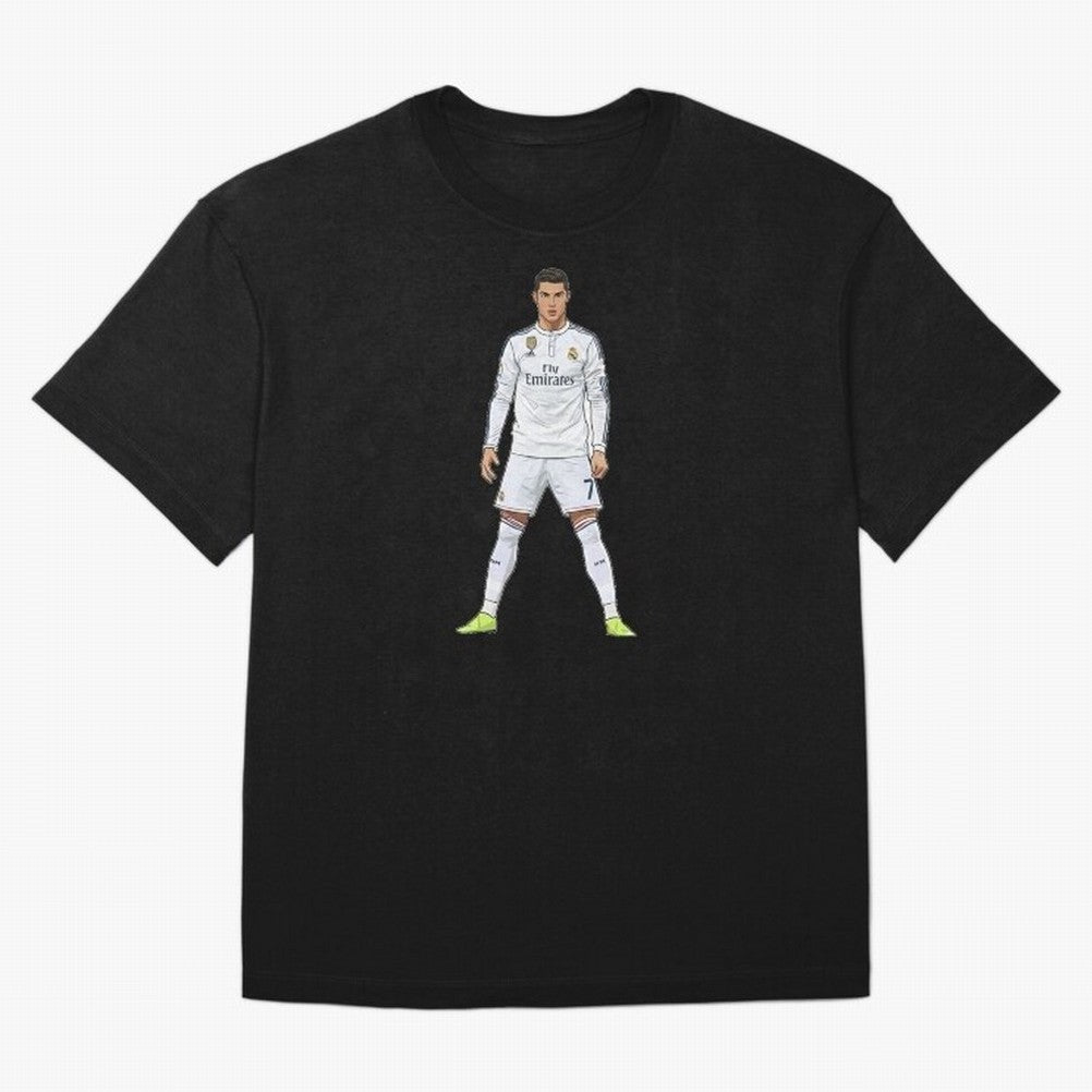Cristiano Ronaldo at Madrid | Football Legend Oversized T-Shirt Wear the Spirit of Global Football Passion for FIFA World Cup 2026 Group Stage, Made for Messi, Germany, Tournament Hype, Historic Matchups, Family Viewing Parties and Global Sports