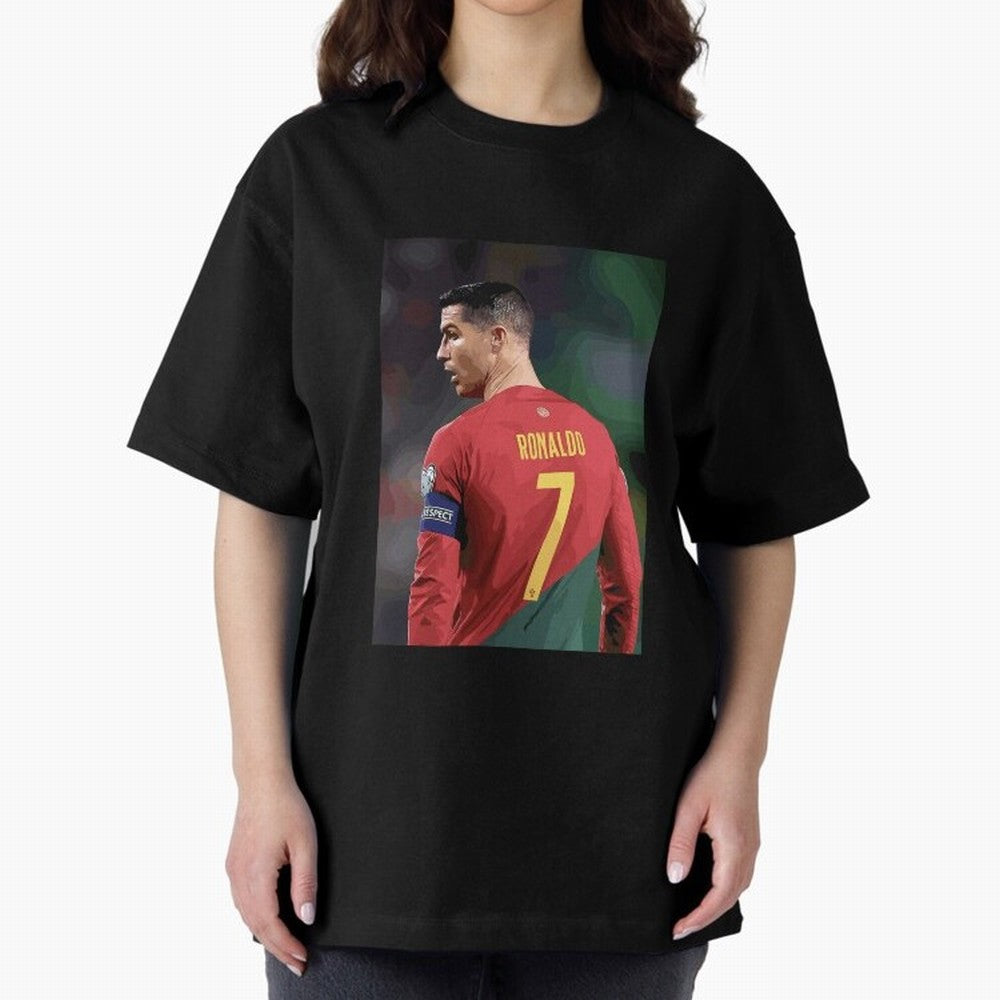 Cristiano Ronaldo Oversized T-Shirt Show Love for Legendary Goals in FIFA World Cup 2026 USA Canada Mexico Spirit, Connected to Netherlands, Neymar, Classic Soccer Heritage, Championship Pressure, Fan Loyalty and International Pride; Ideal for